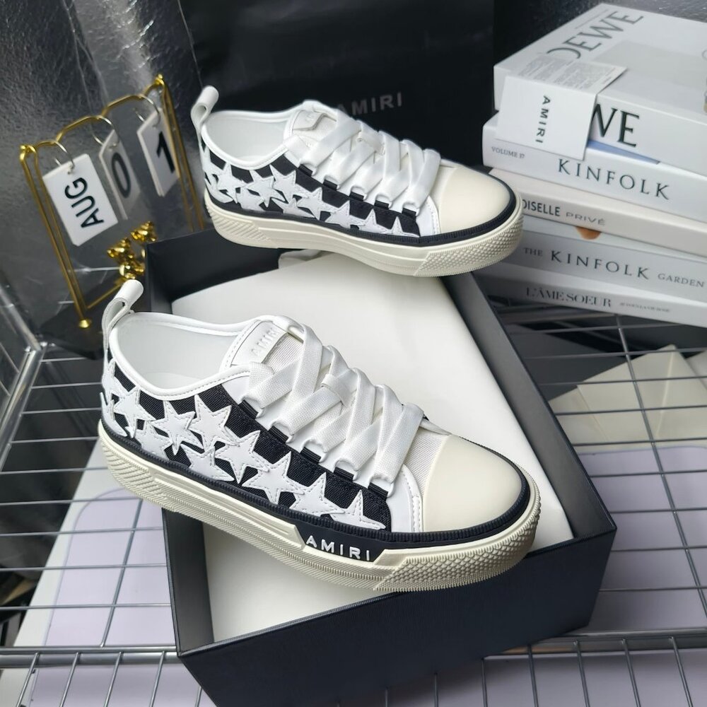 AMIRI New men lace-up versatile canvas shoes - Picture 6 of 6